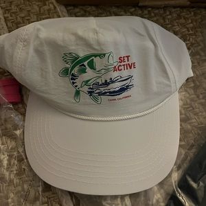 Set active fishing rope Lake Tahoe hat